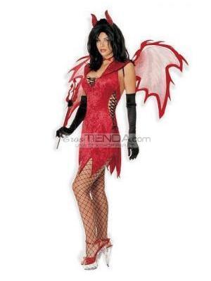 DISFRAZ DE DIABLITA MALA