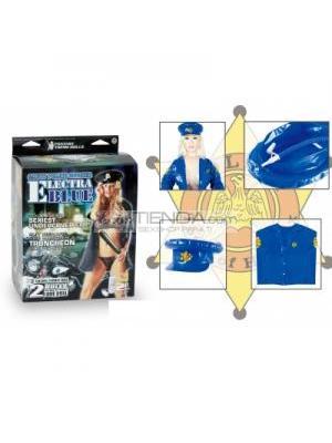 ELECTRA BLUE POLICE OFFICER LOVE DOLL