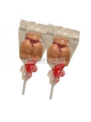 PALETA DE NALGAS EN TANGA DE CHOCOLATE