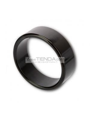 ROCKET ALUMINUM RING MEDIUM BLACK