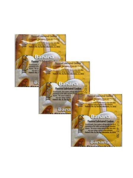 TRUSTEX BANANA /LUBE