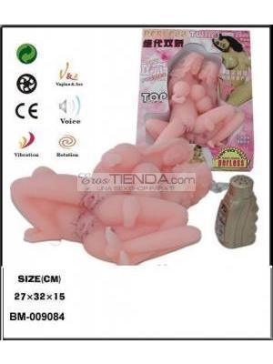 VAGINA DOBLE CON FORMA DE MUJERES