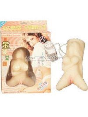 VAGINA EN FORMA DE MUJER CON VIBRADOR