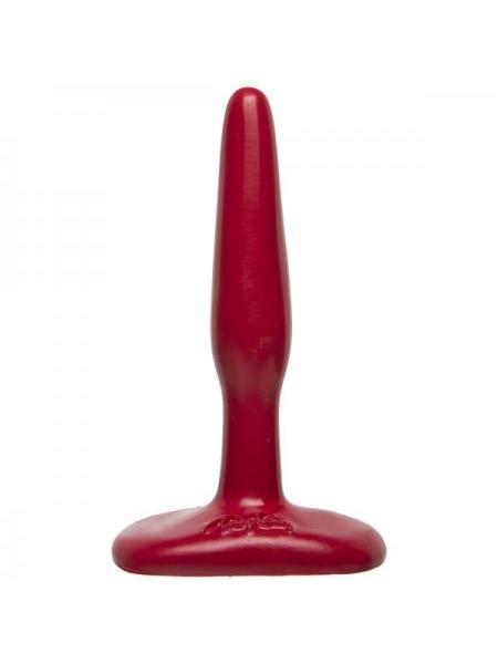 PLUG ANAL SMOOTH BUTT PLUG RED