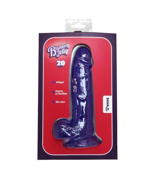 DILDO NMMS BLUEBERRY JELLY 20 MORADO