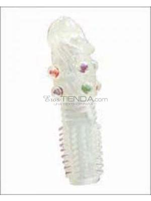 FUNDA PARA PENE CON PERLAS