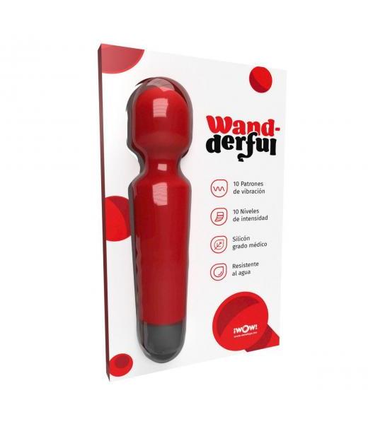 MASAJEADOR WOW WAND-DERFUL RED