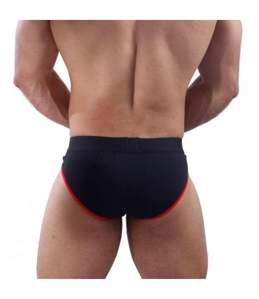 SPORT BRIEF NEGRO-CHICA