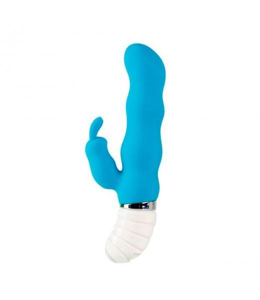 VIBRADOR MULTIORGASMICO TEDDY RABBIT AZUL