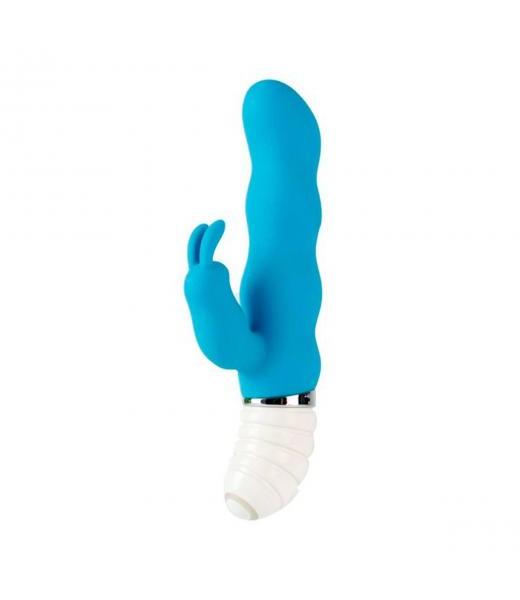 VIBRADOR MULTIORGASMICO TEDDY RABBIT AZUL