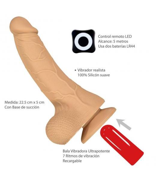 VIBRADOR REALISTA WOW EXCITE