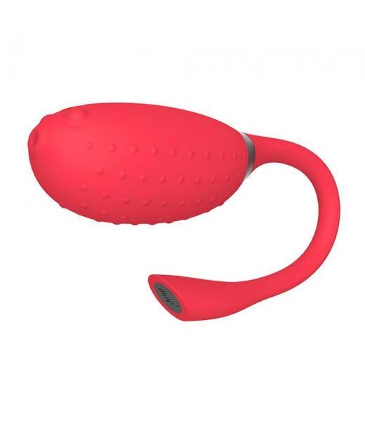 VIBRADOR RECARGABLE FUGU ROJO