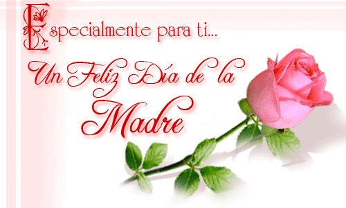 Feliz dia de la madre
